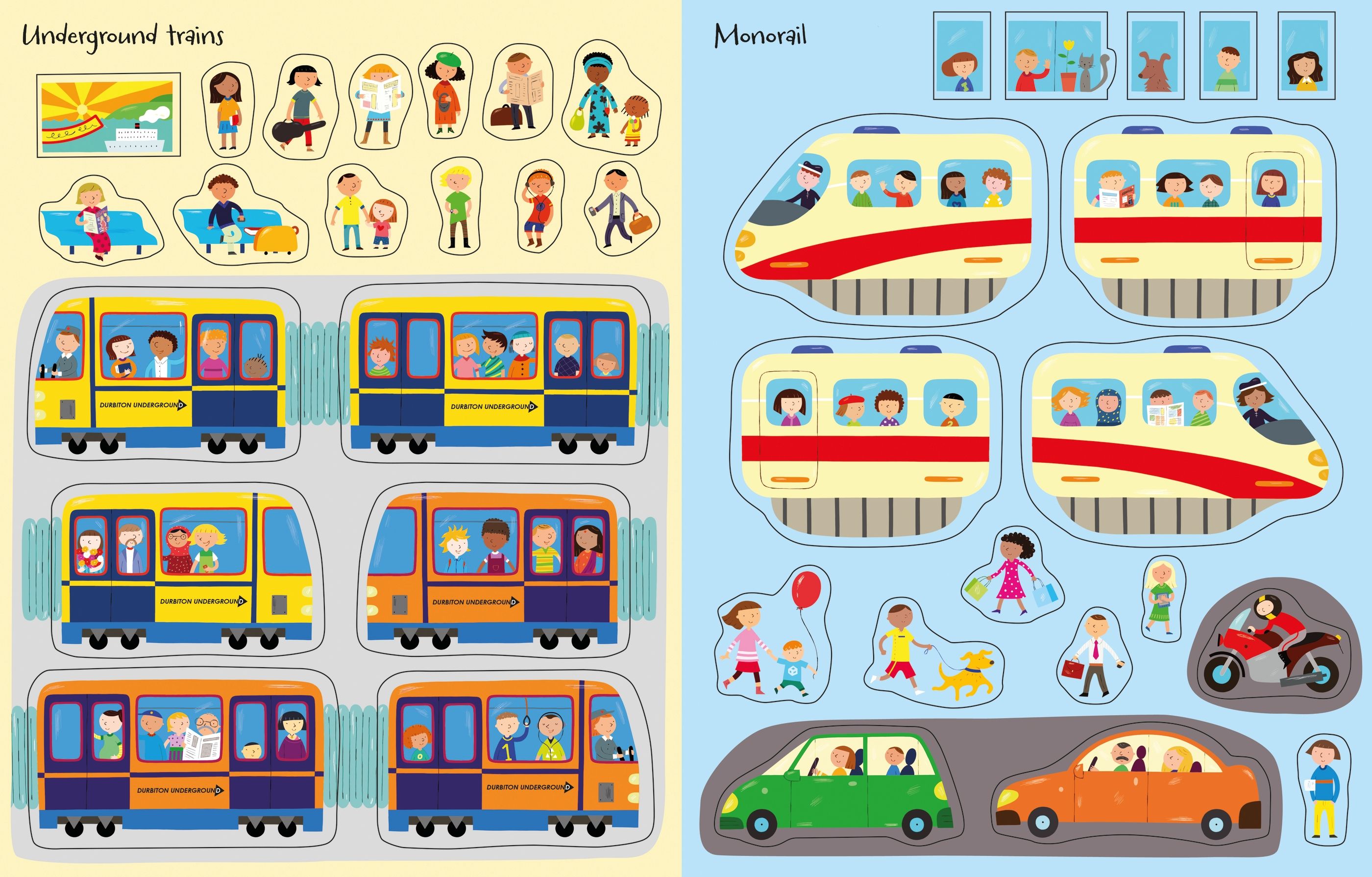 Trains First Sticker Book