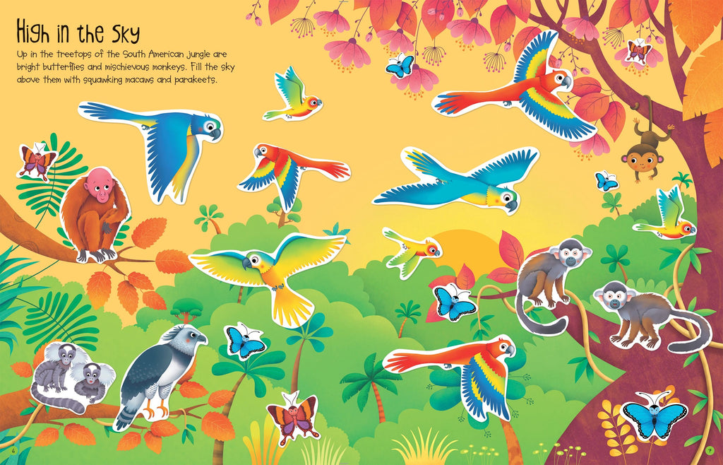 Jungle First Sticker Book