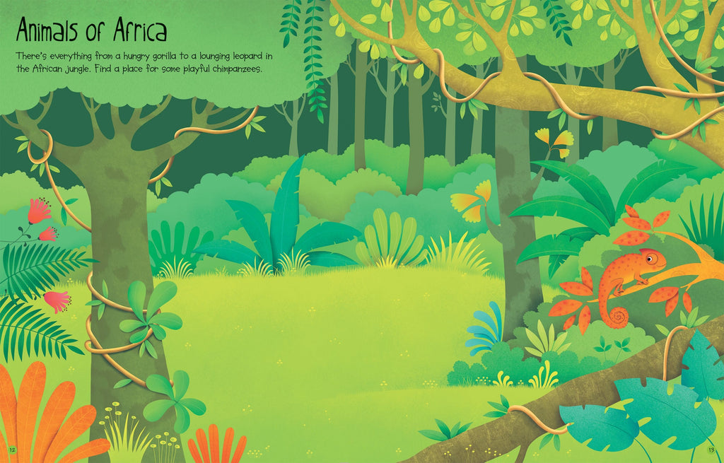 Jungle First Sticker Book