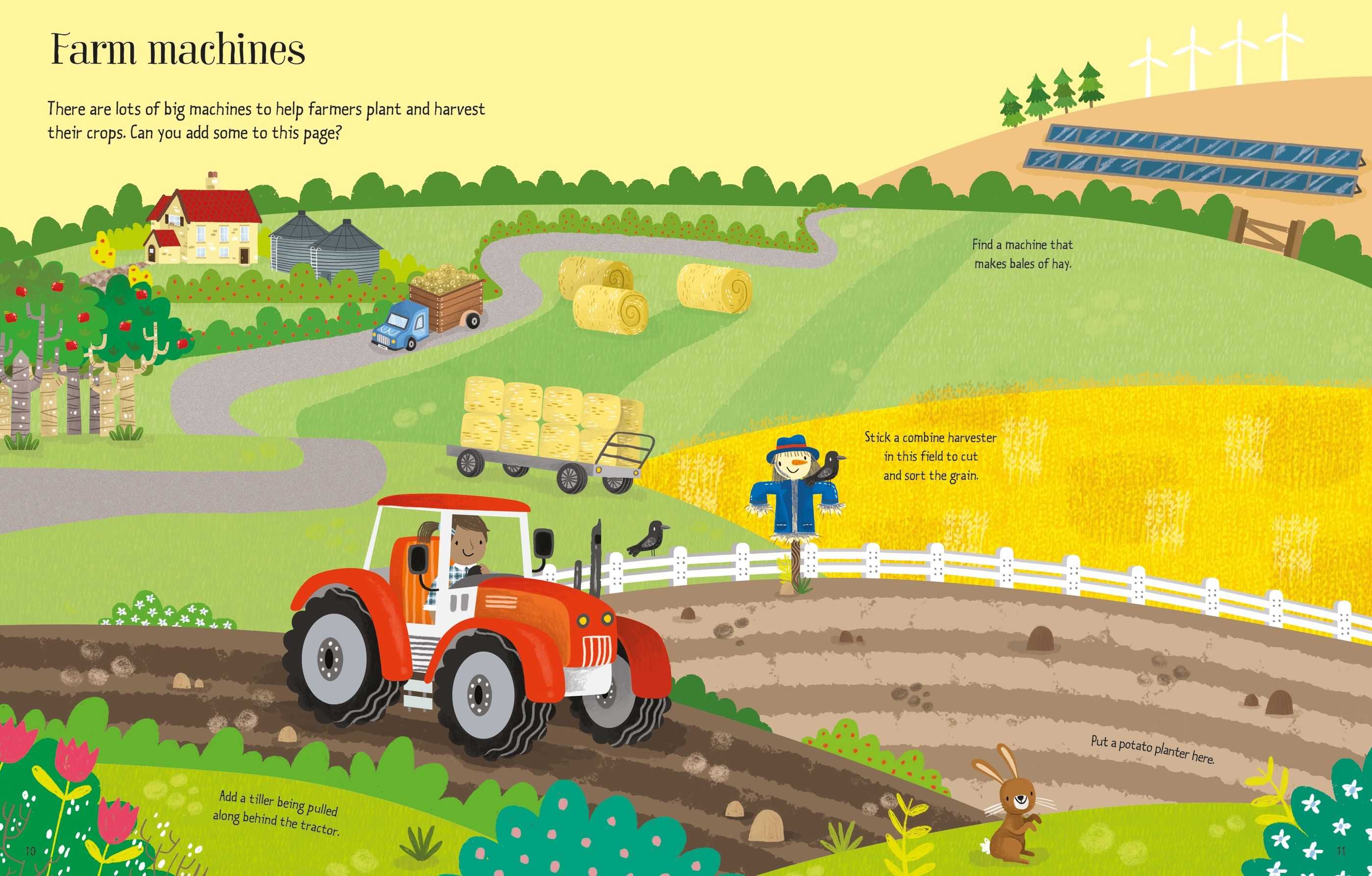 Farm First Sticker Book