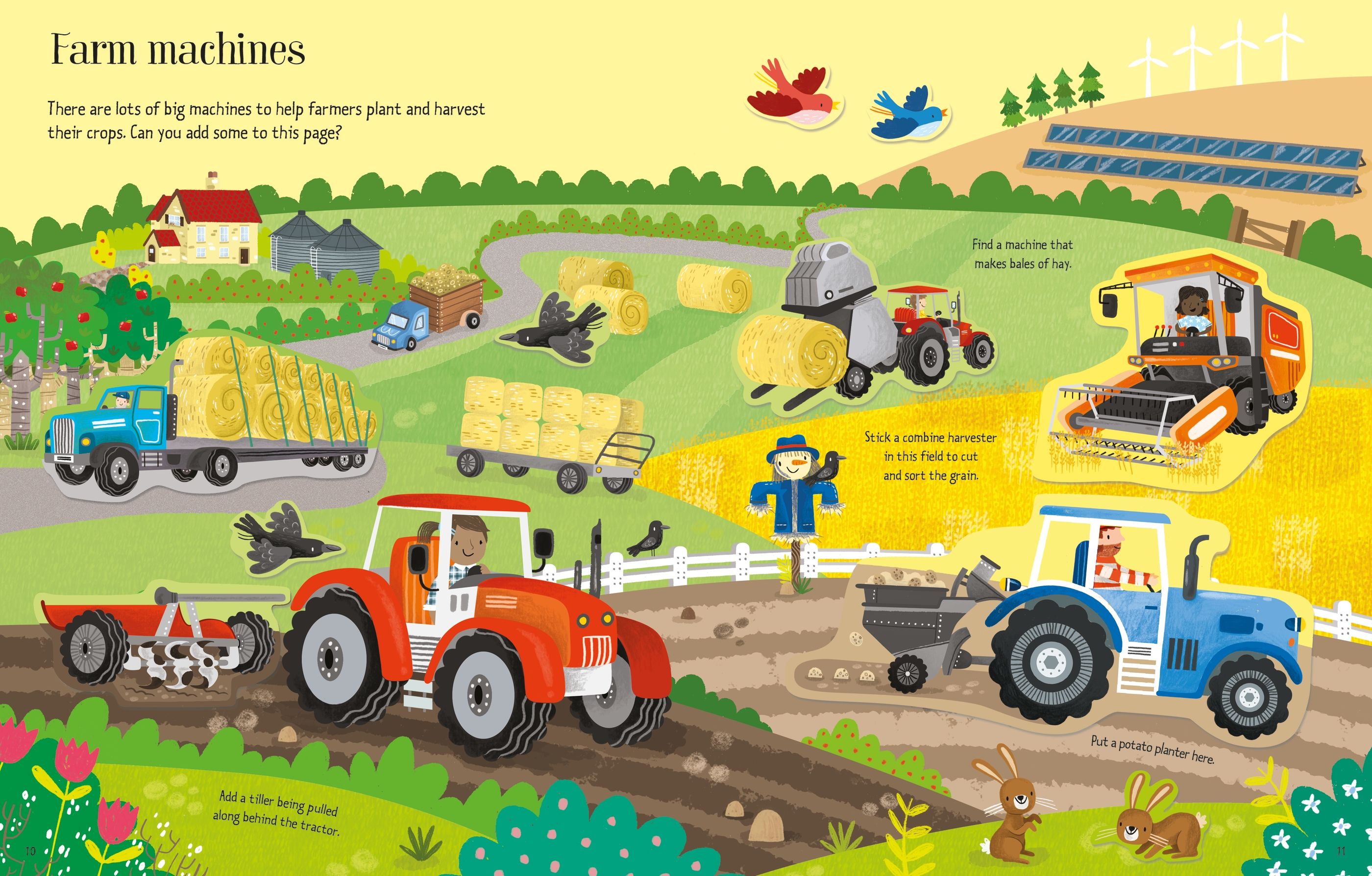 Farm First Sticker Book