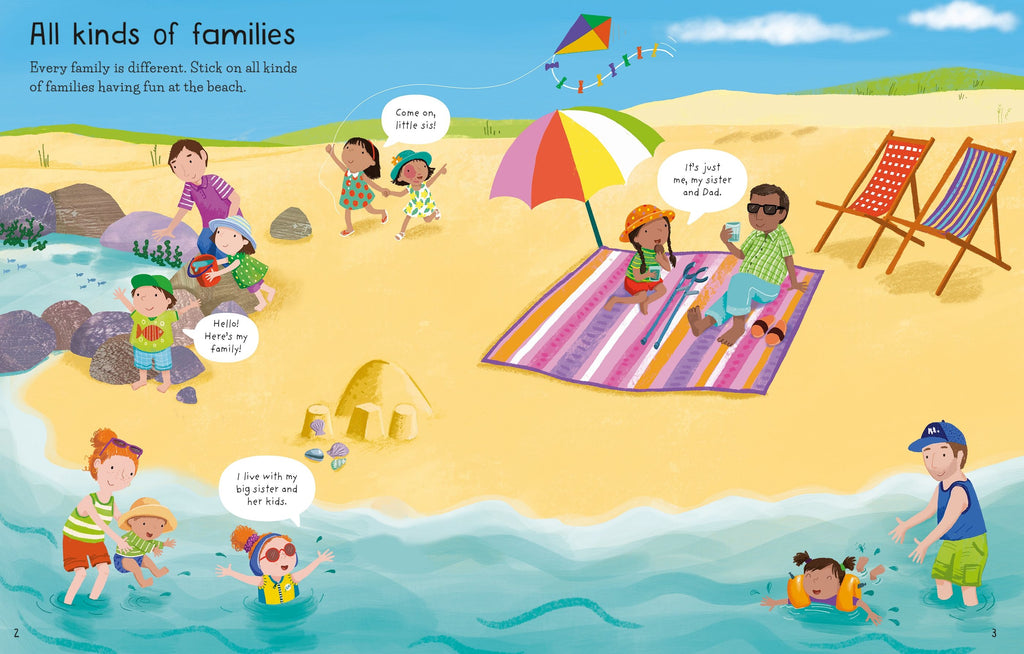 Families First Sticker Book