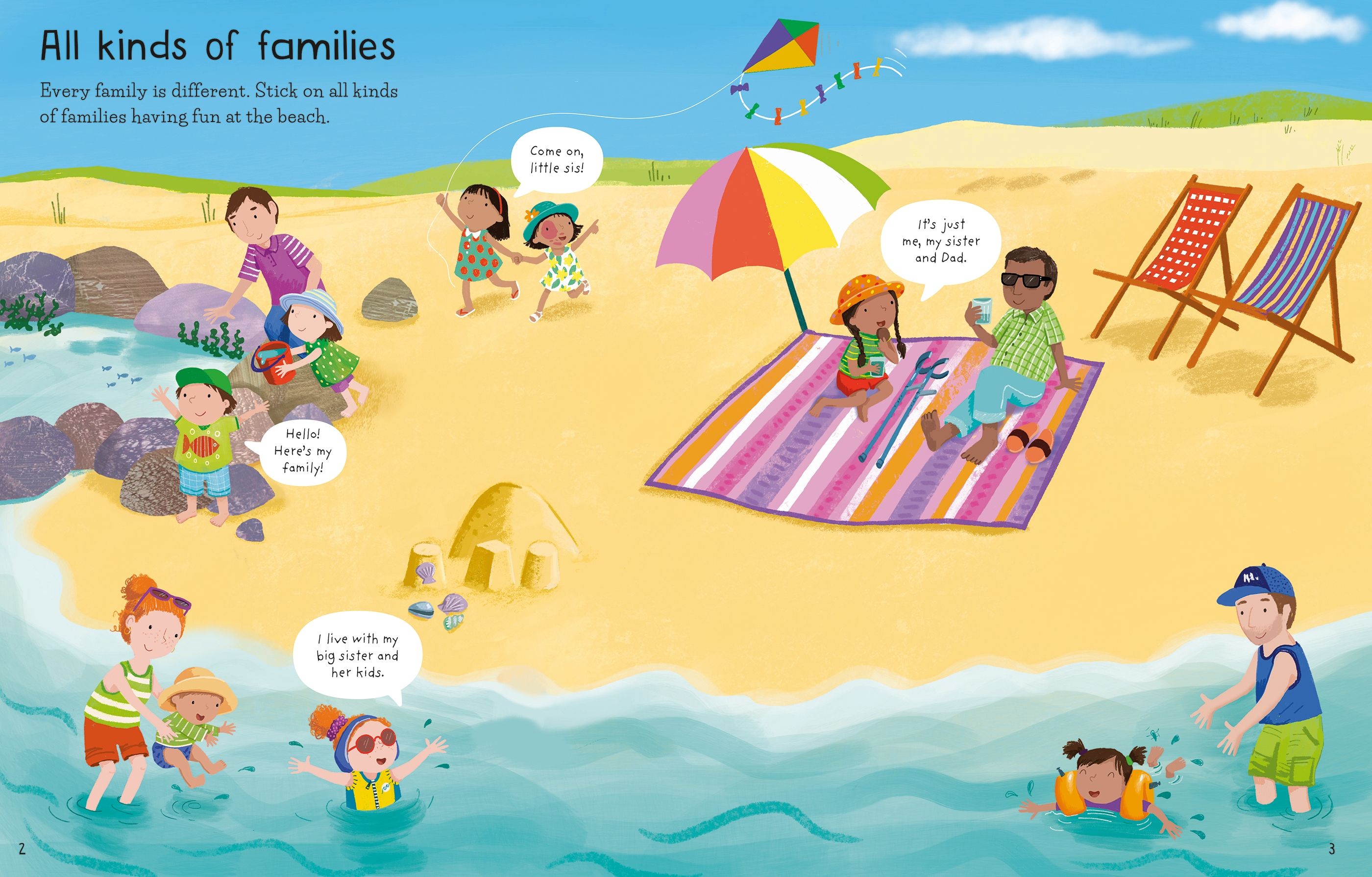 Families First Sticker Book