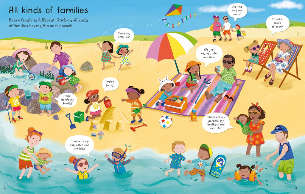 Families First Sticker Book