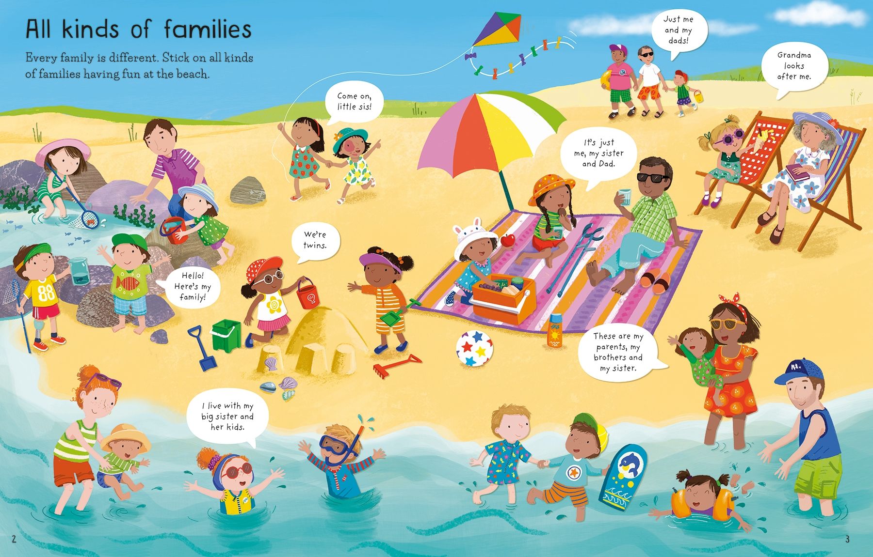 Families First Sticker Book