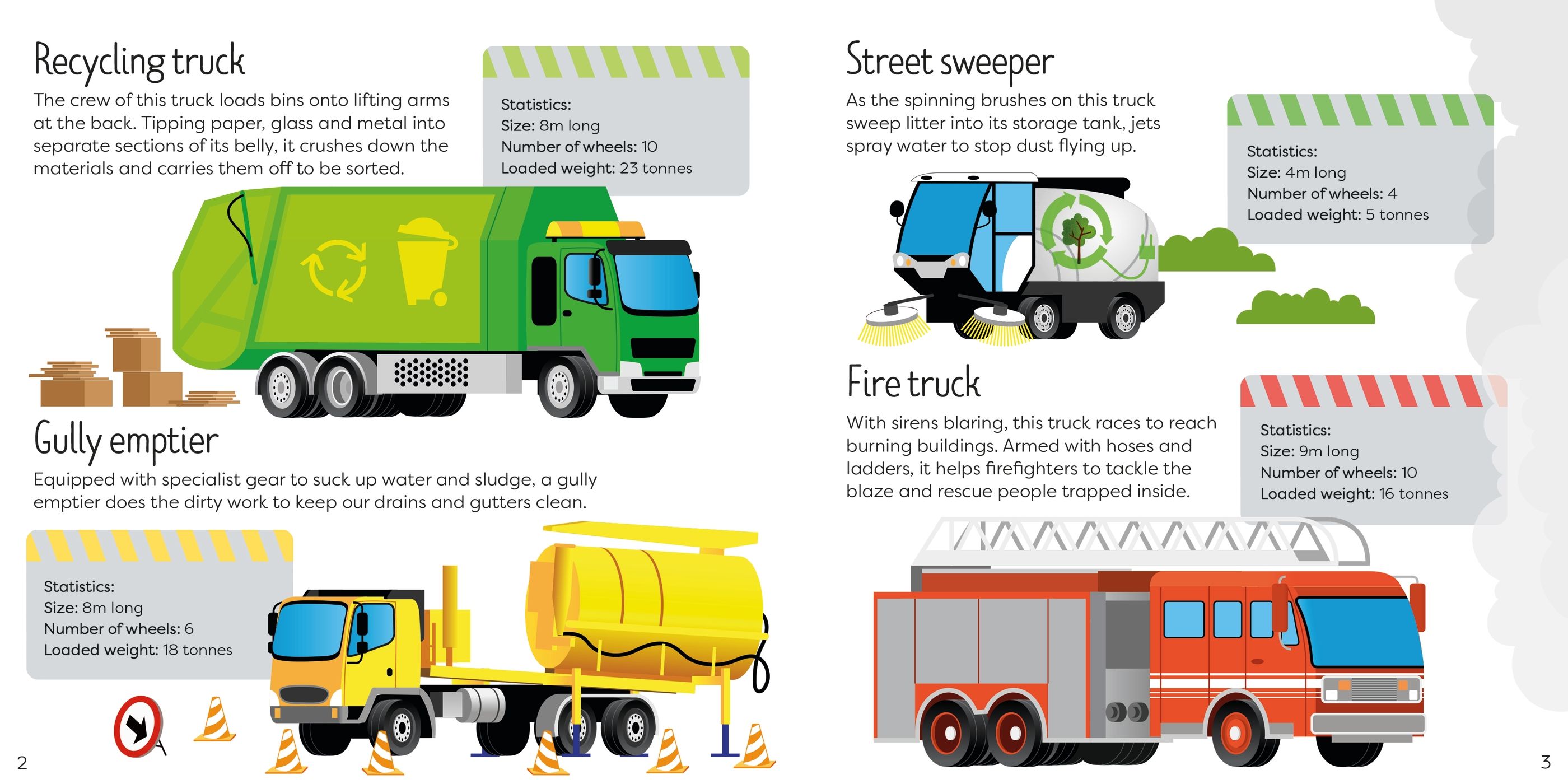 Book and Jigsaw Trucks
