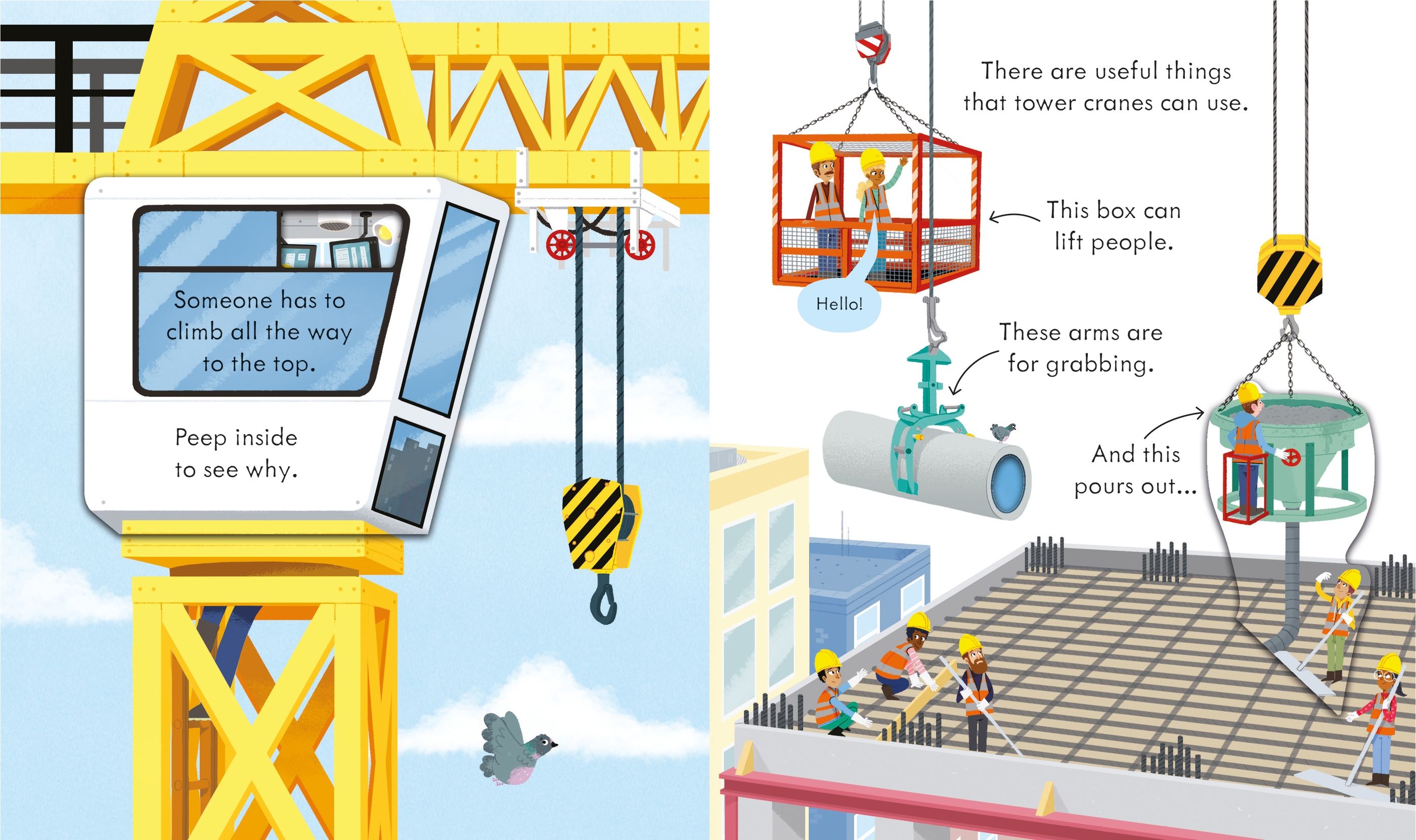 Peep Inside How a Crane Works