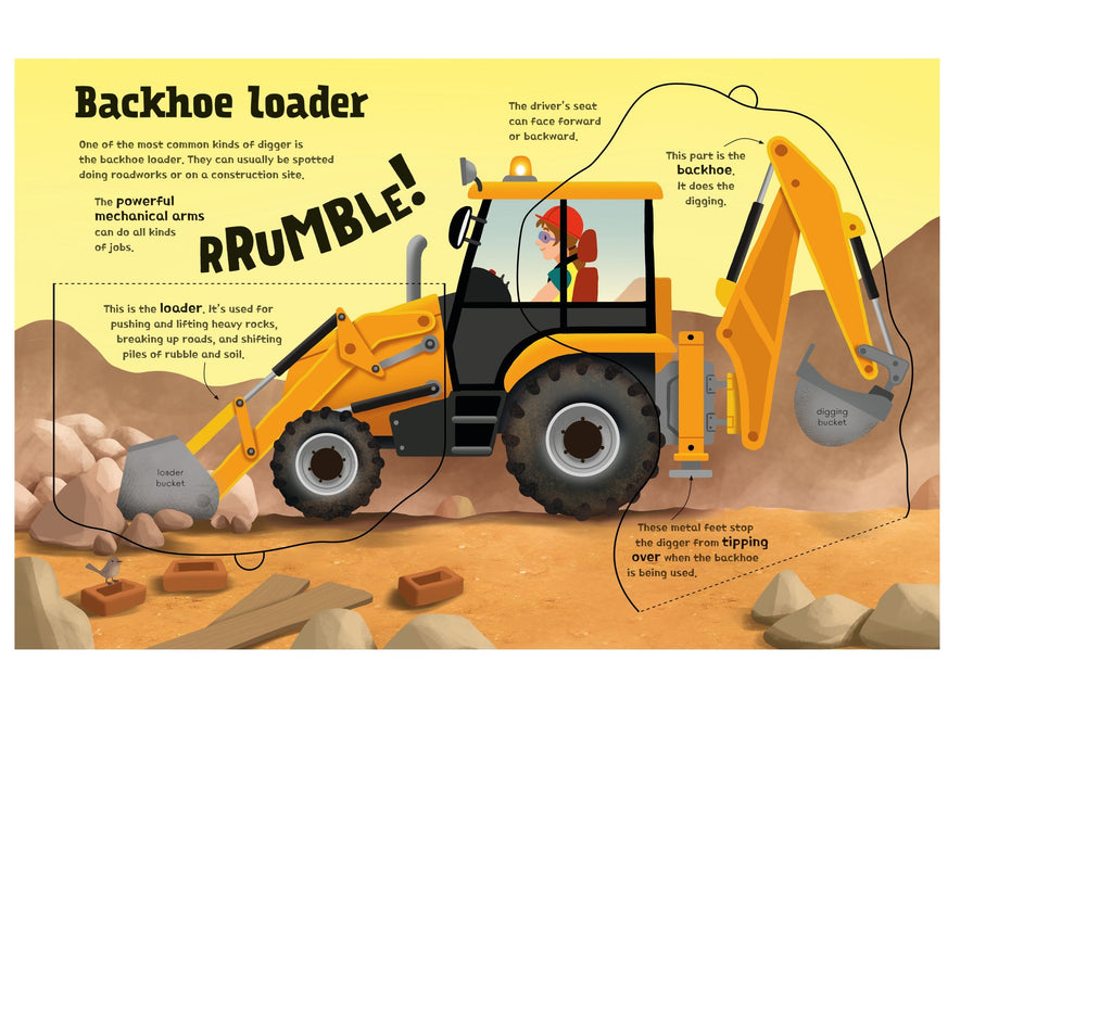Great Big Diggers (with great big flaps)