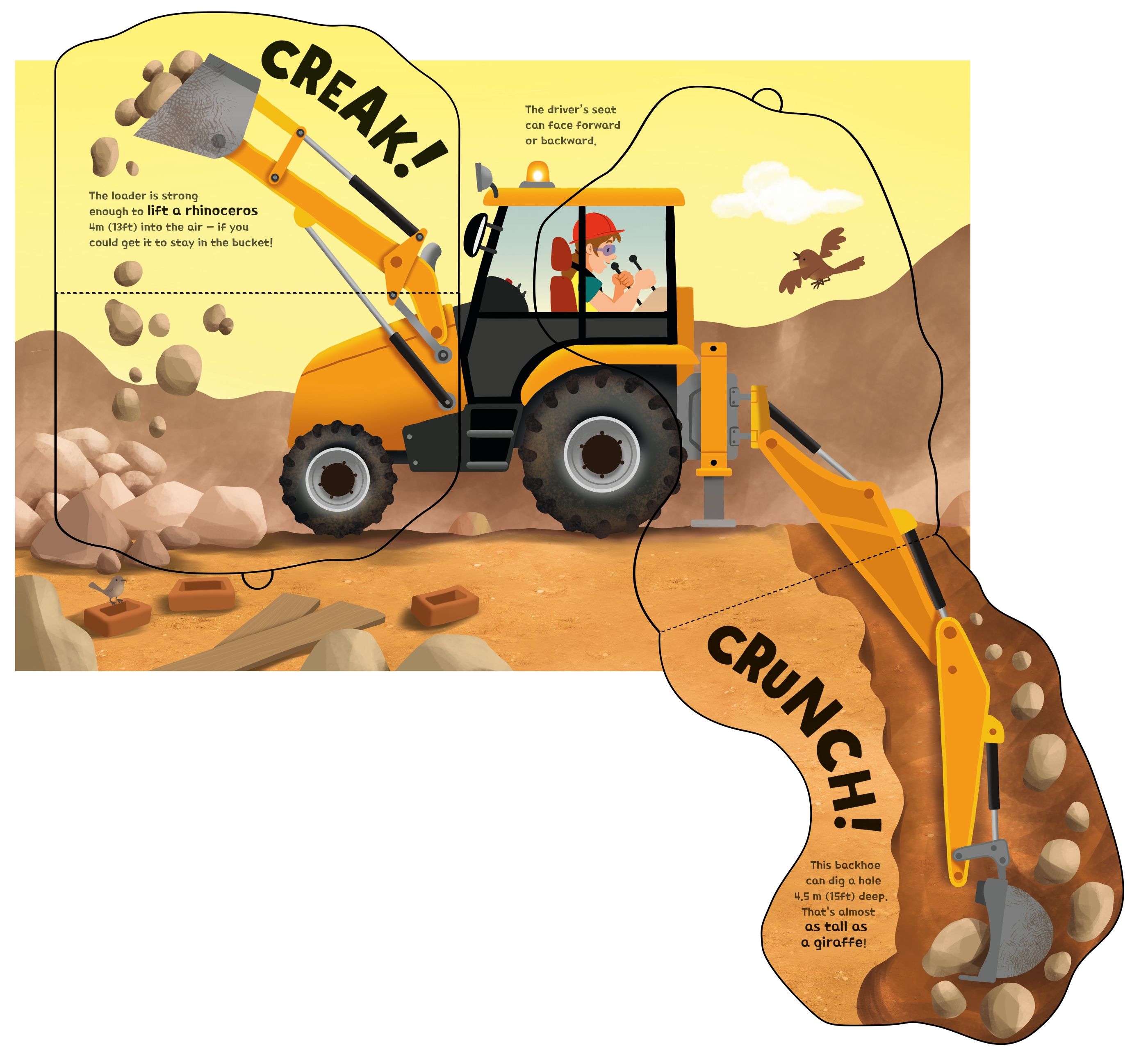 Great Big Diggers (with great big flaps)