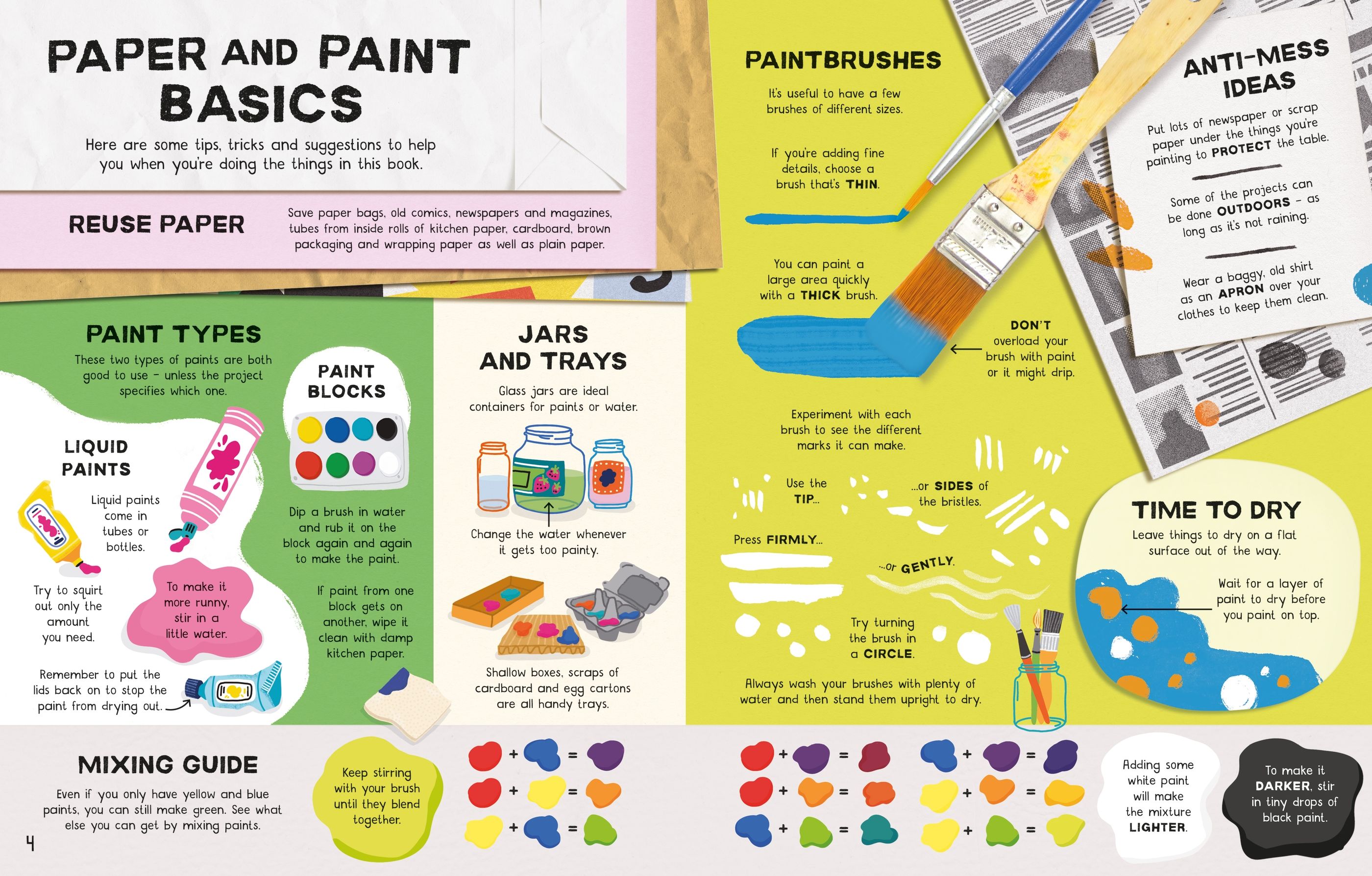 What Can I Do with Paper and Paint