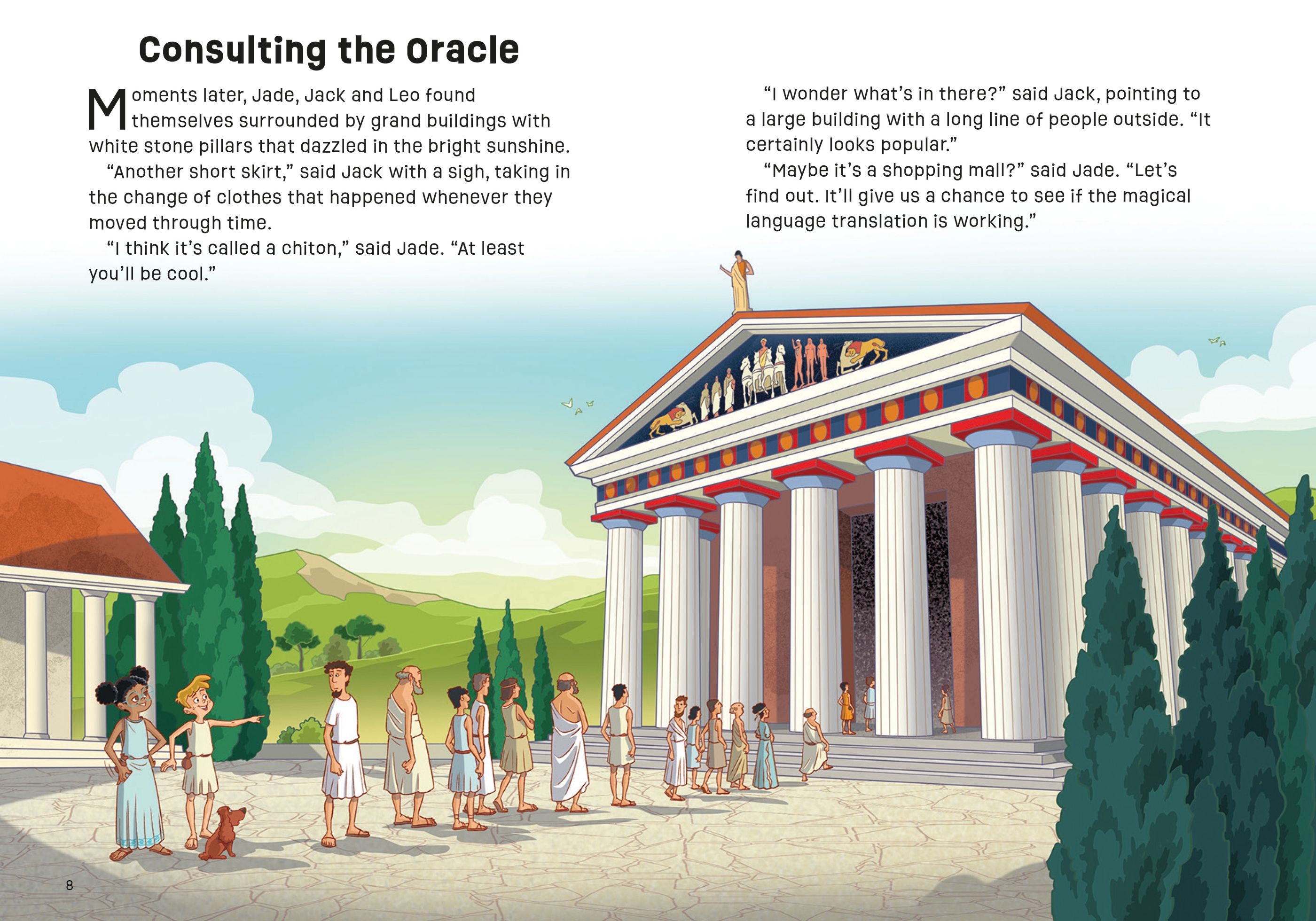 Escape from the Greek Myth Monsters