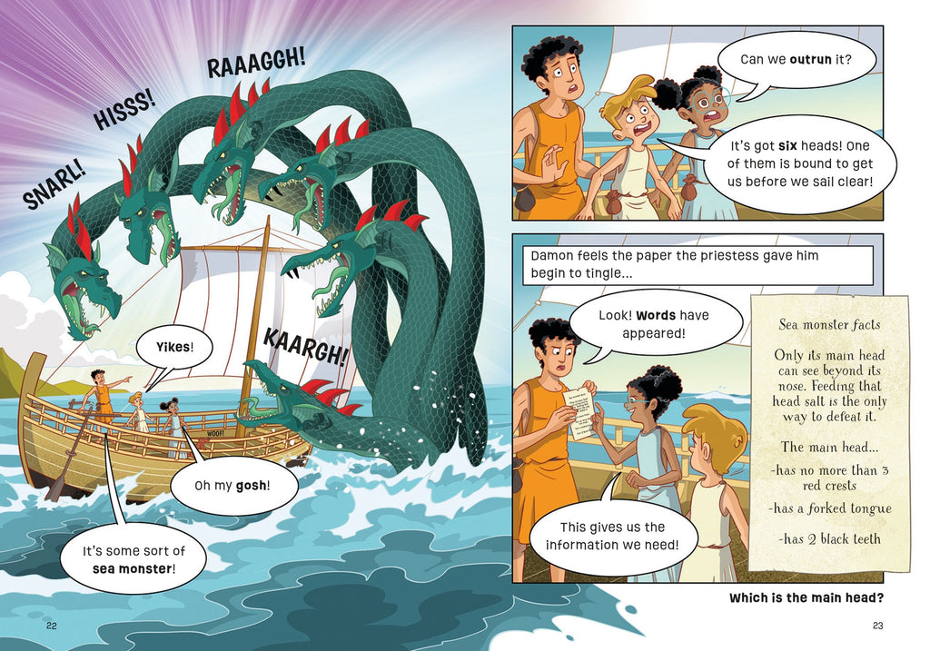 Escape from the Greek Myth Monsters