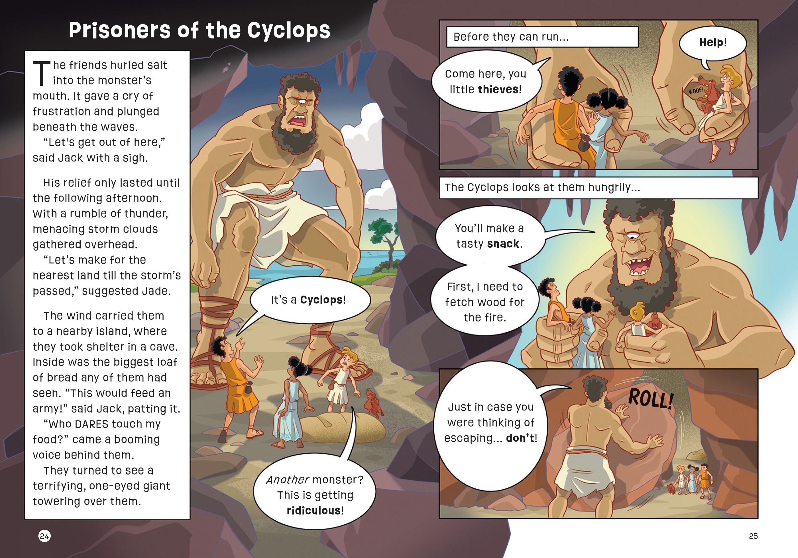 Escape from the Greek Myth Monsters