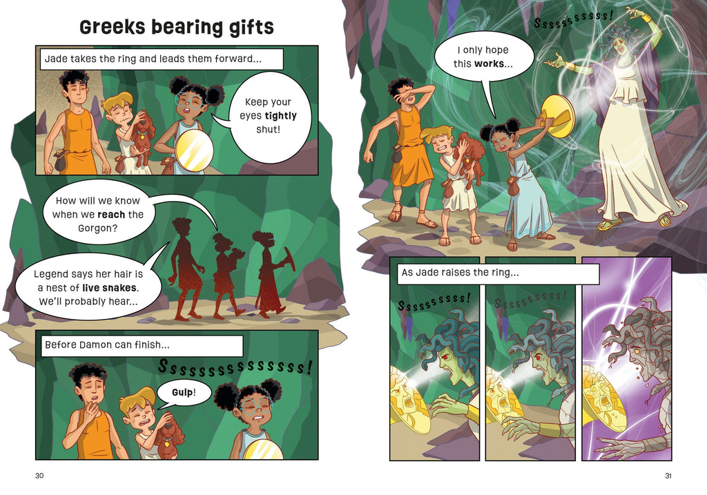 Escape from the Greek Myth Monsters