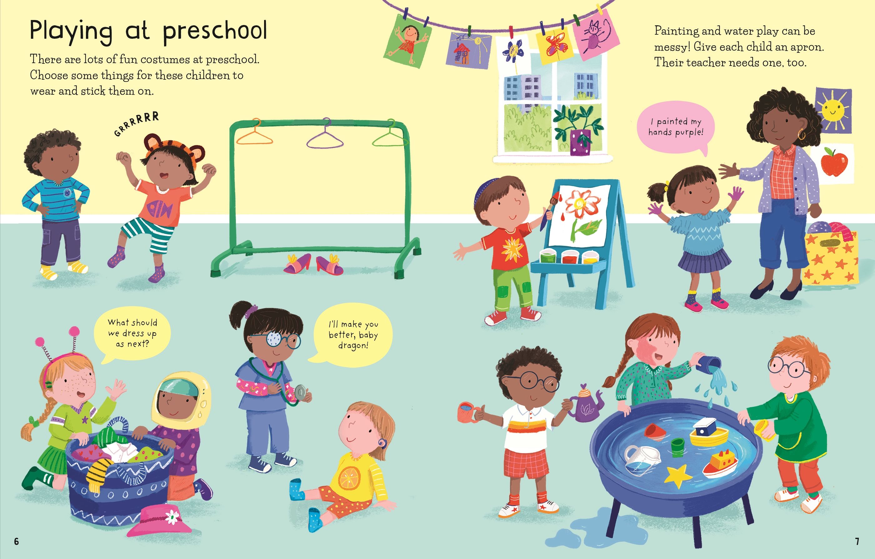 Getting Dressed First Sticker Book