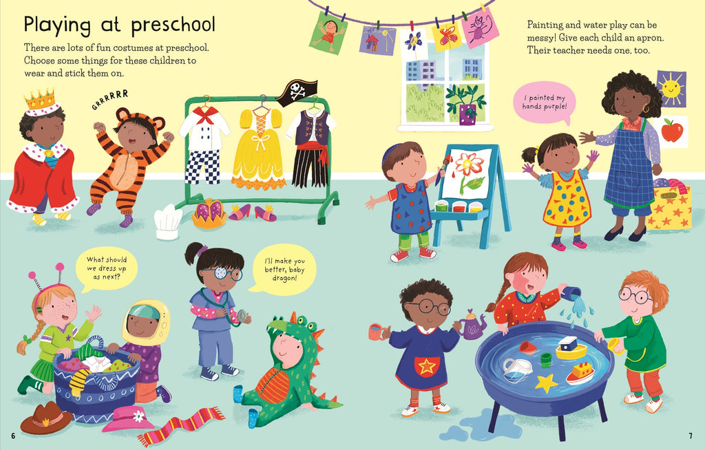 Getting Dressed First Sticker Book