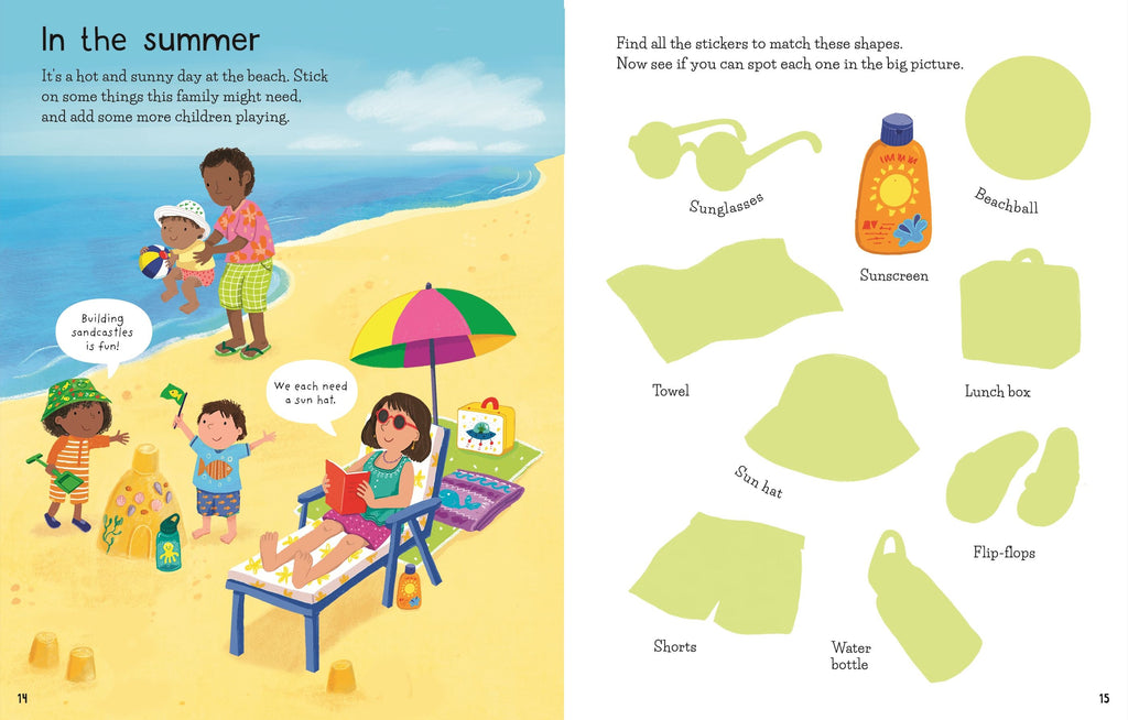 Getting Dressed First Sticker Book