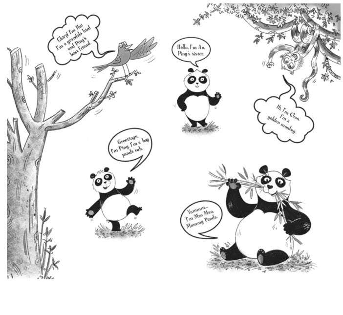 Panda Panic Running Wild