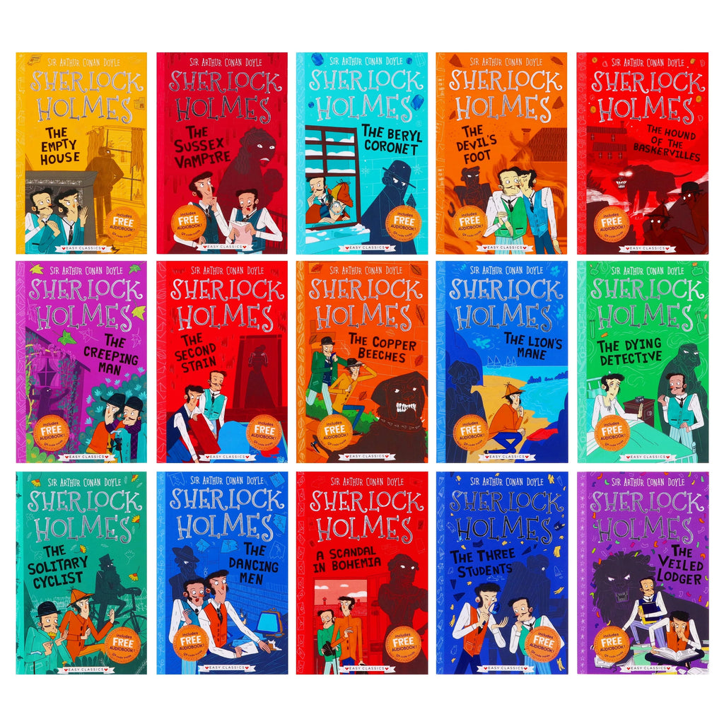 The Sherlock Holmes Children's Collection 30 Books Box Set