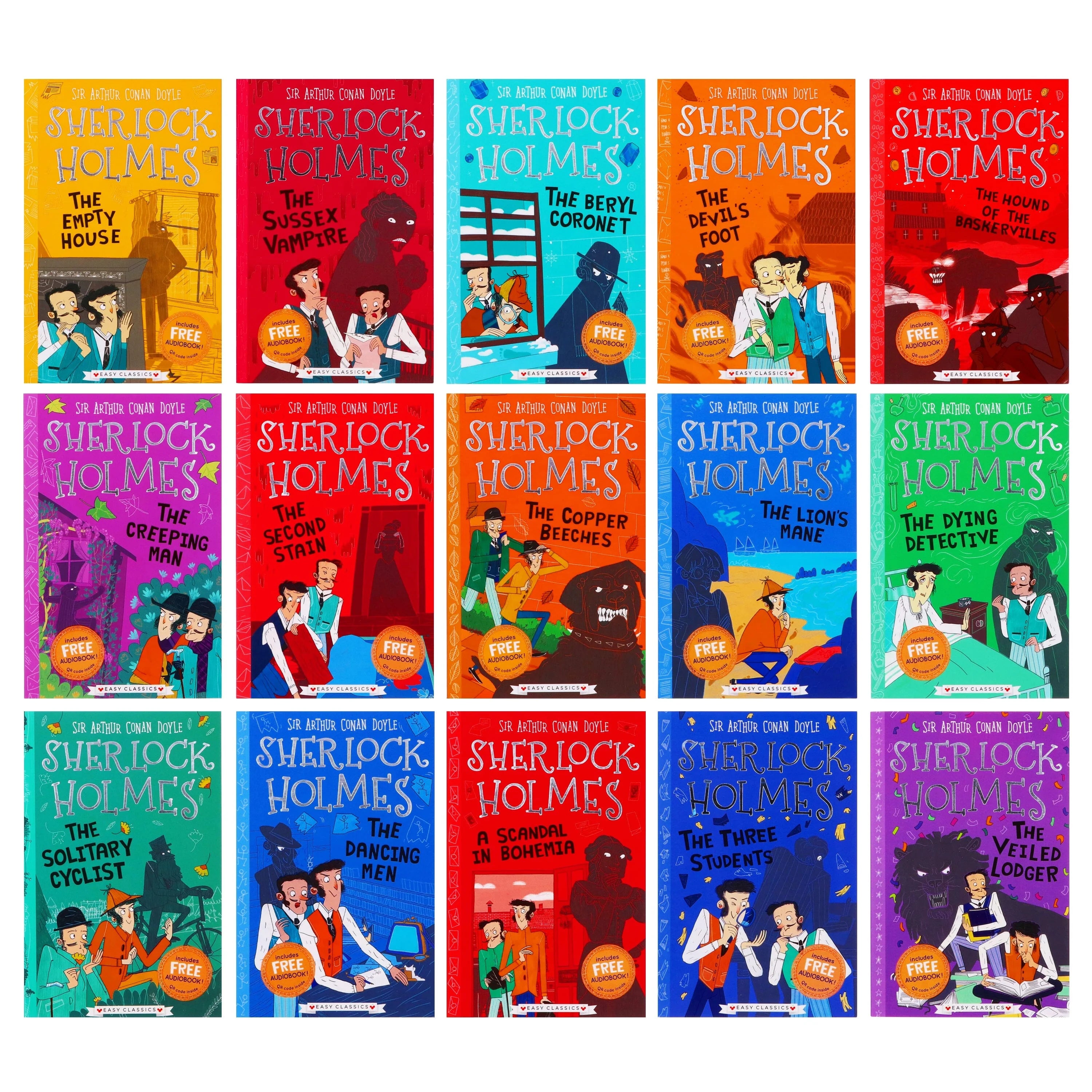 The Sherlock Holmes Children's Collection 30 Books Box Set