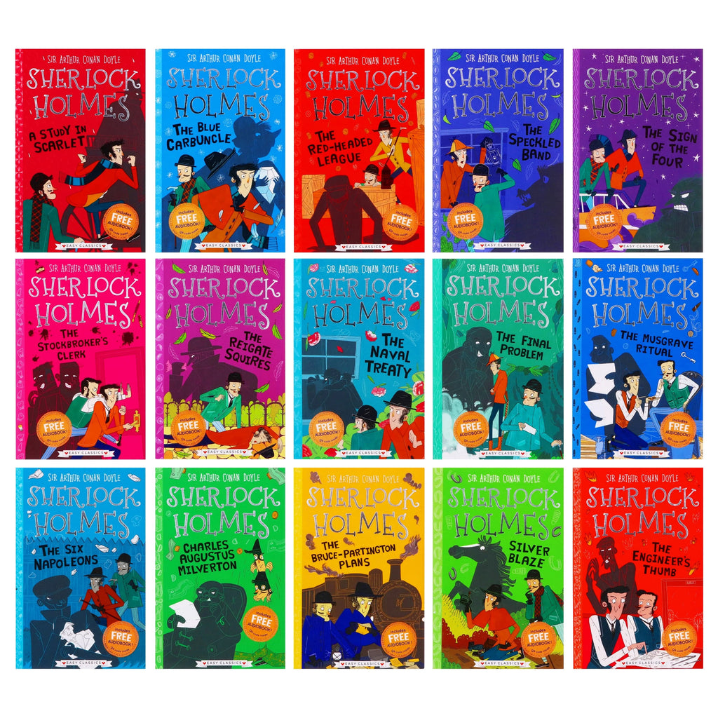 The Sherlock Holmes Children's Collection 30 Books Box Set